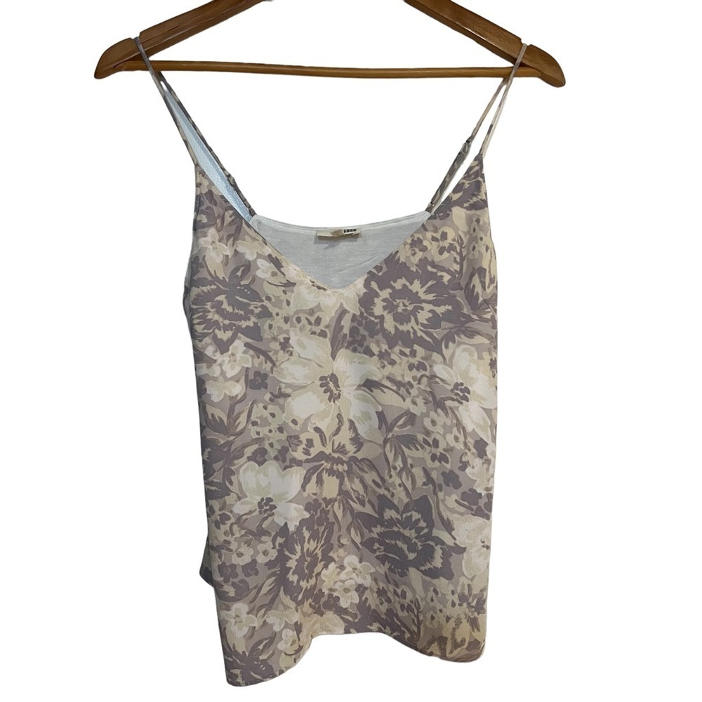 Wilfred Free pastel floral camisole lined adjustable straps Sz XS good condition